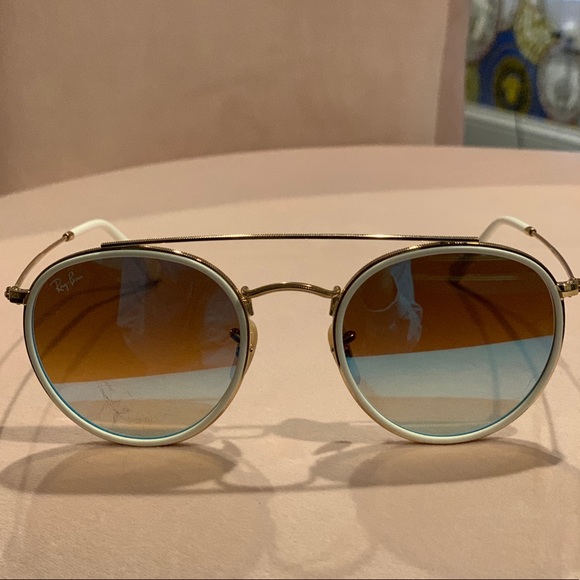 Ray-Ban Accessories - ROUND DOUBLE BRIDGE RAY BAN SUNGLASSES